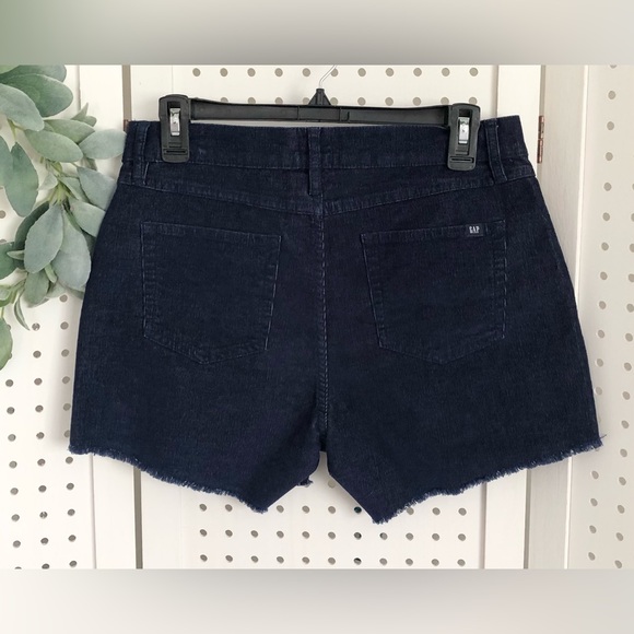 NWT Gap corduroy women’s shorts medieval blue size 4 - Picture 3 of 3